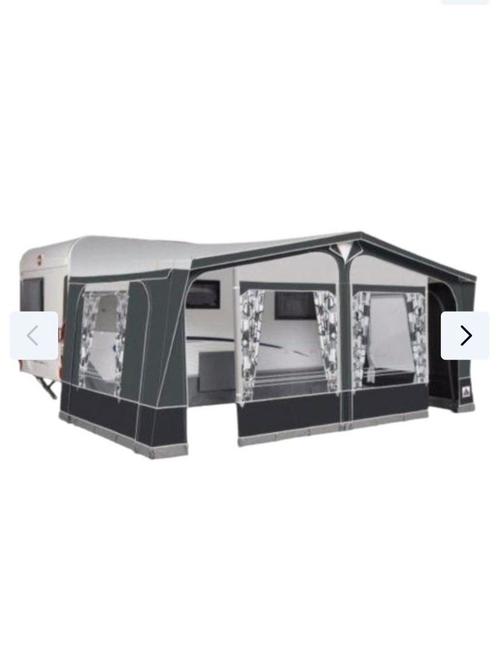 Dorema voortent Lugano 270 xl en luifel Locarno maat 11, Caravans en Kamperen, Caravan accessoires, Zo goed als nieuw, Ophalen