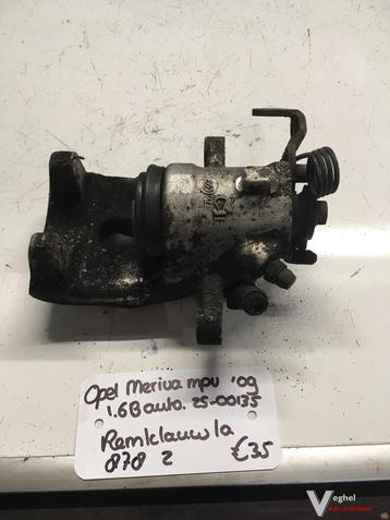 Opel Meriva 1.6 automaat 2009 2500135  Remklauw Linksachter  beschikbaar voor biedingen