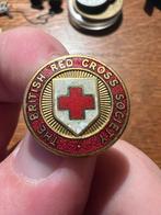 Vintage Brits Rode Kruis Emaille Speld, Verzamelen, Speldjes, Pins en Buttons, Ophalen of Verzenden, Gebruikt, Overige onderwerpen