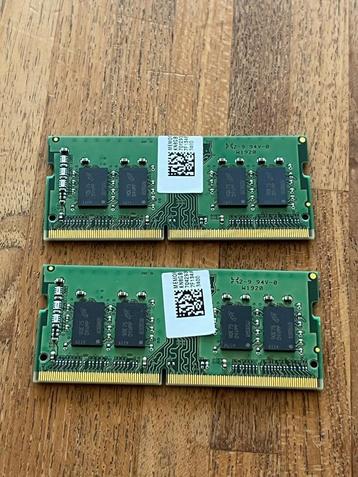 2x Kingston 8 GB ram geheugen . beschikbaar voor biedingen