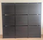 Schoenenkast, ikea bissa x3, Huis en Inrichting, Kasten | Schoenenkasten, Ophalen, Gebruikt