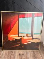 3 aluminium wissellijsten 60x60 incl posters, Antiek en Kunst, Ophalen