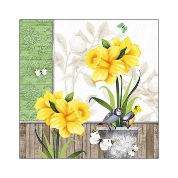 Ambiente servet sunny spring 33 x 33 cm 13314305 beschikbaar voor biedingen