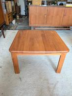 Deense vintage salontafel midcentury, 50 tot 100 cm, 50 tot 75 cm, Zo goed als nieuw, Rechthoekig