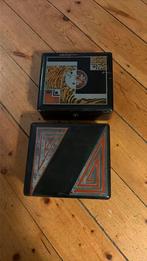 Art deco japanse  houten lakdozen, japanse dozen, Antiek en Kunst, Ophalen of Verzenden