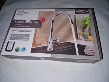 Livarno keukenkraan chroom, nieuw beschikbaar voor biedingen