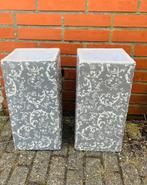 Twee ornament bloempotten /vazen, Ophalen of Verzenden, Zo goed als nieuw