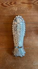 Vintage zilveren vis bakvorm, Ophalen of Verzenden