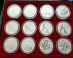 Zilveren Lunar 3 in 1 oz en 2 oz 5 oz en kg munten, Ophalen of Verzenden, Zilver