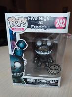 Funko pop 242 Dark Springtrap Five Nights at Freddy's fnaf, Verzamelen, Poppetjes en Figuurtjes, Ophalen of Verzenden, Zo goed als nieuw