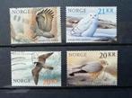 Noorwegen vogels uilen fraaie sets., Postzegels en Munten, Ophalen of Verzenden, Dier of Natuur, Gestempeld