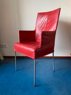 Montis Chaplin leren eettafel stoelen, Ophalen, Gebruikt, Leer, Vier