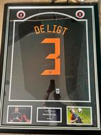 Ingelijst Matthijs de Ligt shirt - Oranje, Verzamelen, Sportartikelen en Voetbal, Ophalen, Zo goed als nieuw, Overige binnenlandse clubs