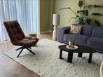 Woood Draaifauteuil Jouke – Kunstleer Cognac, Ophalen