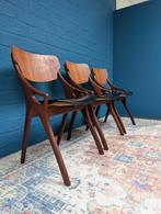 3x Vintage stoelen, Deens design, jaren 60, Ophalen, Huis en Inrichting