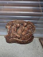 Antiek Bier Relieff In de Hemel is geen bier, Ophalen of Verzenden