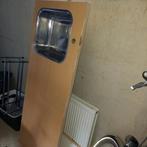 Keukenblad met spoelbak - Hout/Kunststof Design, Ophalen, 50 tot 100 cm, 150 tot 200 cm