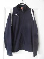 Puma jasje, trainingsjasje, sport jas blauw L, Kleding | Heren, Sportkleding, Blauw, Ophalen of Verzenden, Gedragen, Algemeen