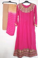 Maat XS Roze beige Jurk broek indiase Marokkaanse pak, Overige typen, Ophalen of Verzenden, Zo goed als nieuw, Roze
