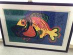 Zonnevis van frank rosen, Antiek en Kunst, Kunst | Litho's en Zeefdrukken, Ophalen of Verzenden