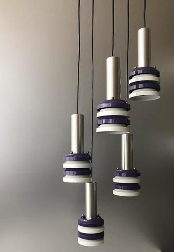 Lakro cascade lamp 70s purple silence of the lamps beschikbaar voor biedingen