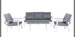 Tuinset Loungeset Malika, Ophalen, 5 zitplaatsen, Aluminium, Bank