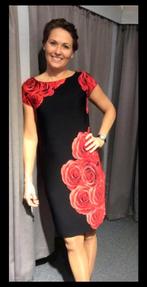 ZGAN Zwarte stretchy dolce jurk JOSEPH RIBKOFF D/NL 46/48, Verzenden, Zo goed als nieuw, Zwart, Jurk
