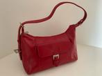 Bear Design rode leren handtas, Sieraden, Tassen en Uiterlijk, Ophalen of Verzenden, Zo goed als nieuw, Rood, Handtas