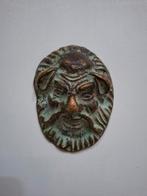 Bronzen Silenus Amulet - Romeinse Tijd?, Antiek en Kunst, Ophalen of Verzenden