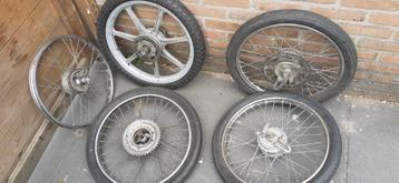 Bromfiets wielen 17 inch beschikbaar voor biedingen