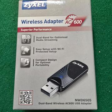 Zyxel Wireless adapter 5GHZ beschikbaar voor biedingen