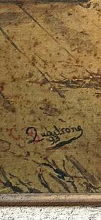 Klassiek Schilderij - Jager met Honden, Antiek en Kunst, Ophalen of Verzenden