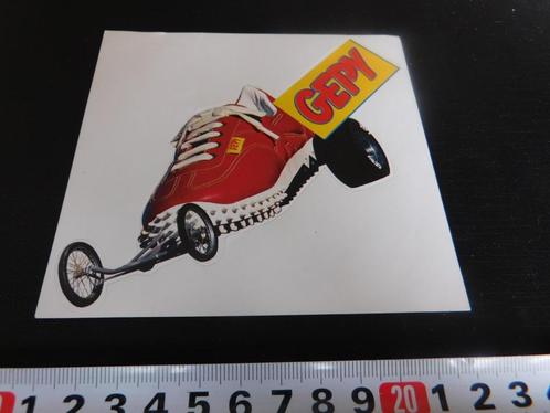 sticker GEPY schoenen, Verzamelen, Stickers, Zo goed als nieuw, Bedrijf of Vereniging, Ophalen
