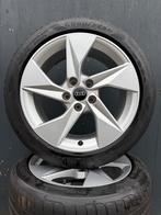 #78 SET 17’’ AUDI A3 VELGEN+ZOMERBANDEN 225/45/17 ORIG, Auto-onderdelen, Banden en Velgen, Gebruikt, Banden en Velgen, 17 inch