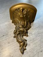 Brocante Koperen Console - Wandplank- wanddecoratie, Antiek en Kunst, Ophalen of Verzenden