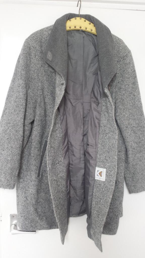 Dames winterjas, Kleding | Dames, Jassen | Winter, Gedragen, Maat 46/48 (XL) of groter, Grijs, Verzenden