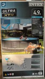 Groot fantastisch zwembad voor de zomer 2026!, Tuin en Terras, Zwembaden, Ophalen, Zo goed als nieuw, Rechthoekig, Opzetzwembad