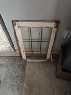 Oud glad in lood raam, Ophalen, Gebruikt, Minder dan 80 cm, Minder dan 80 cm