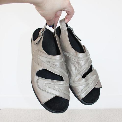 Mooie Leren Vivo Luftpolster Sandalen -31 (Maat 6/39) € 65,-, Kleding | Dames, Schoenen, Zo goed als nieuw, Sandalen of Muiltjes