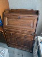 Antieke secretair, Ophalen, Gebruikt, Teakhout, 40 tot 80 cm