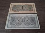 Setje muntbiljetten 1 en 2,5 gulden Juliana, 1949, Postzegels en Munten, Ophalen of Verzenden