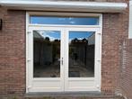 Kunststof openslaande pui met bovenlicht (HR++ glas), Ophalen, Kunststof, Deurkozijn, 225 cm of meer