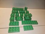 Lego Duplo - 16 Groene Bouwblokken, Ophalen of Verzenden, Gebruikt, Losse stenen, Duplo