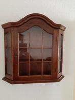Eiken vitrinekastje, Huis en Inrichting, Kasten | Vitrinekasten, Ophalen, 25 tot 50 cm, 50 tot 100 cm, Minder dan 100 cm