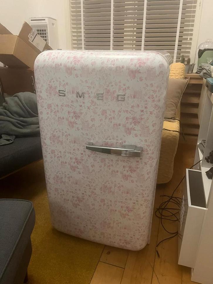 Smeg koelkast nieuw, Witgoed en Apparatuur, Koelkasten en IJskasten, Nieuw, Met vriesvak, 200 liter of meer, 85 tot 120 cm, 60 cm of meer