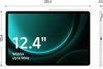 Samsung Tab S9 FE Plus - WiFi - 256GB - Silver incl btw
