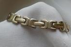 Schakel Armband, Verzenden, Zo goed als nieuw, Zilver, Staal