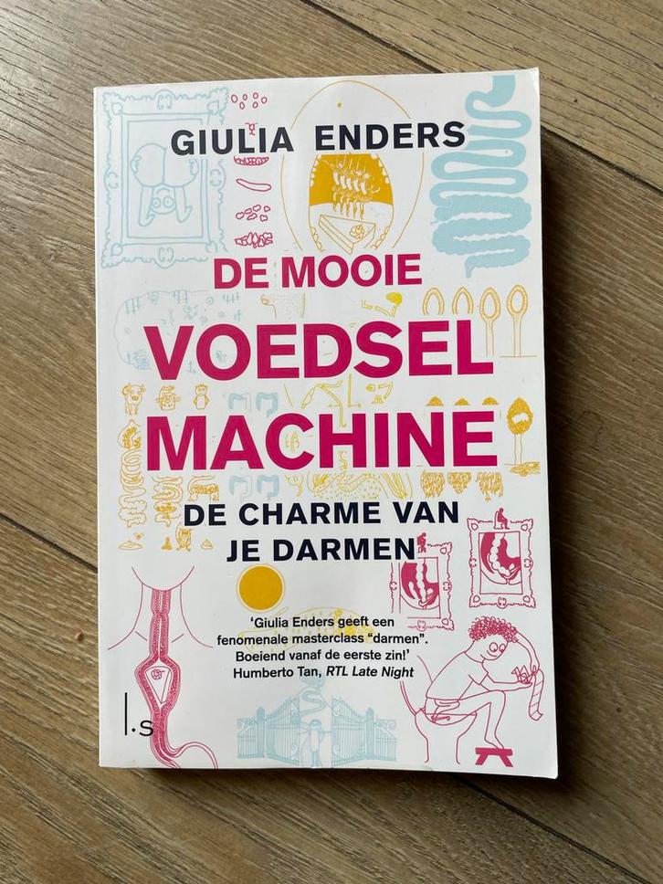 De Mooie Voedselmachine - Giulia Enders, Boeken, Gezondheid, Dieet en Voeding, Gelezen, Gezondheid en Conditie, Ophalen of Verzenden