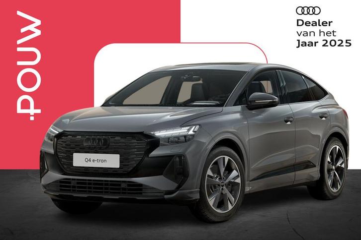 Audi Q4 Sportback e-tron 45 quattro 286pk S Edition Competit, Auto's, Audi, Bedrijf, Te koop, Q4 e-tron, 4x4, ABS, Achteruitrijcamera
