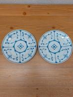 2 ontbijtbordjes Jäger Eisenberg Blau Saks, Antiek en Kunst, Ophalen of Verzenden